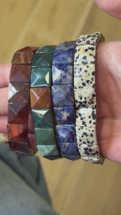 AA+ Bracelet 12x12 mm (7 stones available) #7