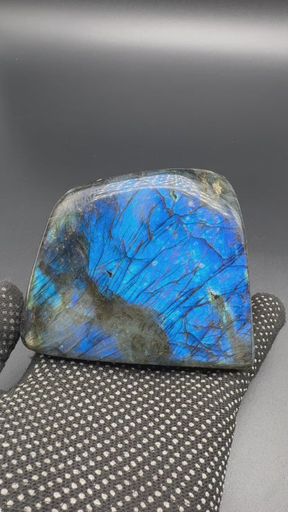 Labradorite flashy forme libre AAA 579g (Lot 2)