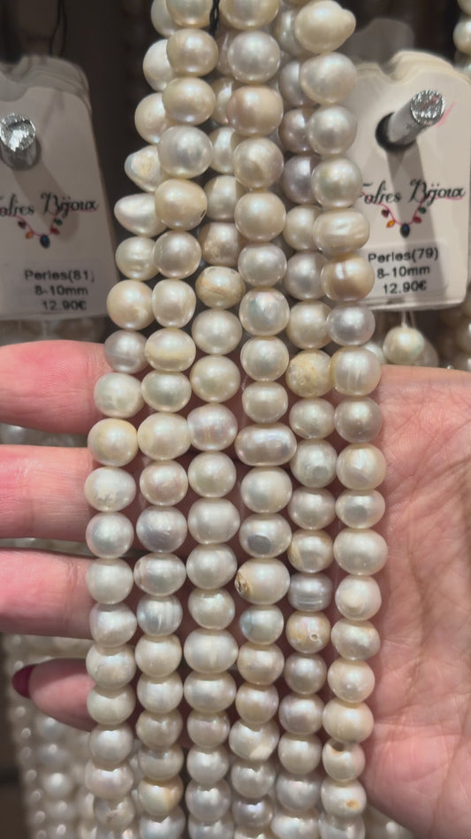 Fil de perle d’eau douce 8-9 mm [80]