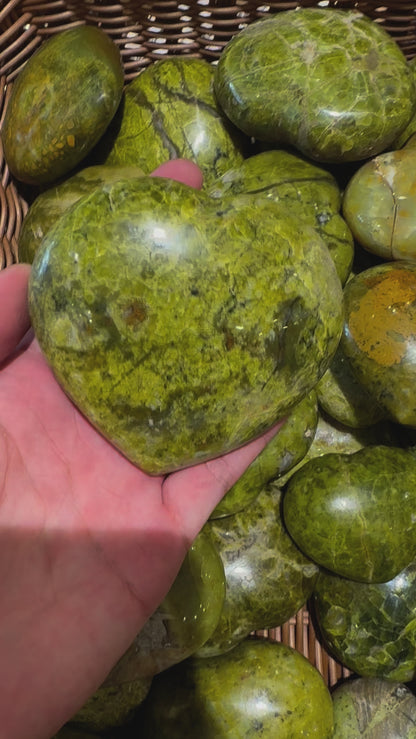 Coeur Opale verte A