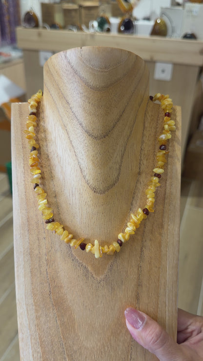 Collier Ambre pour adulte (référence 21)