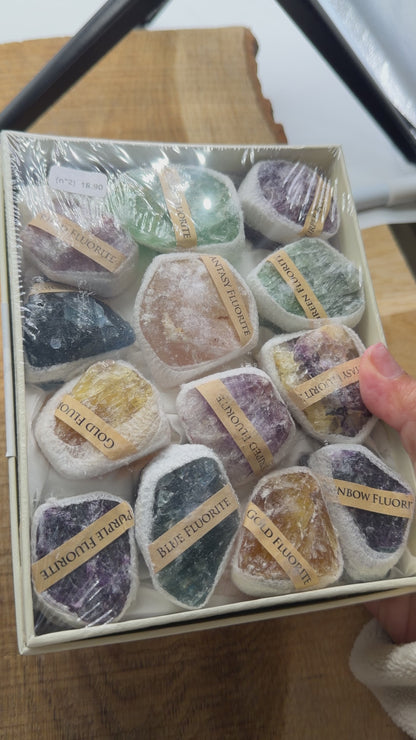 Boîte de Fluorine brute 18x14x4 cm (n°2)