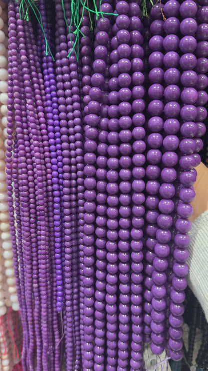 AA+ Phosphosiderite Bead Strand
