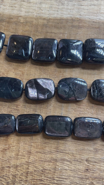 Fil de pendentifs Hypersthene AA+