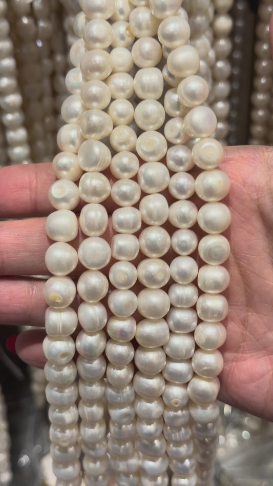 Fil de perle d’eau douce 8-9 mm [85]
