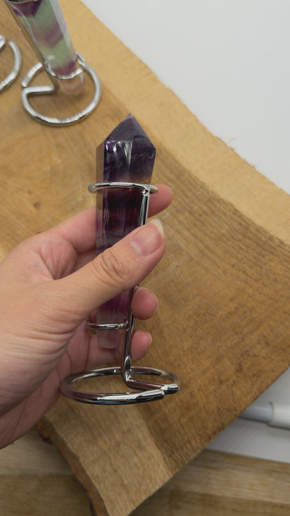 Pointe de Fluorine avec support intégré 6x15 cm