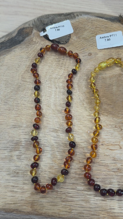 Collier Ambre pour bébé (7 modèles disponible)