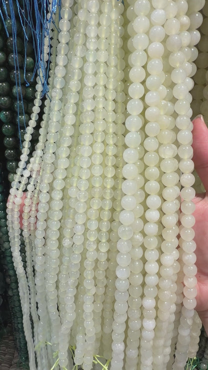 Fil de perle Jade Citron