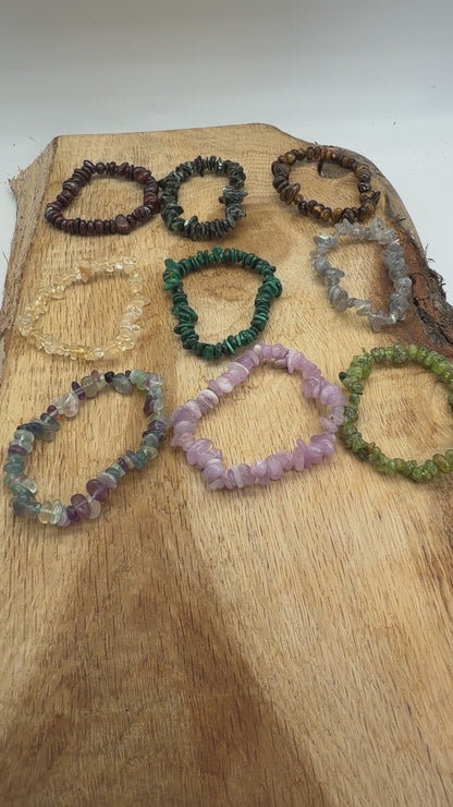 Bracelet baroque (42 pierres naturelles disponible)