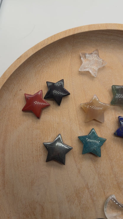 Étoile 3 cm à l'unité (12 pierres disponible)