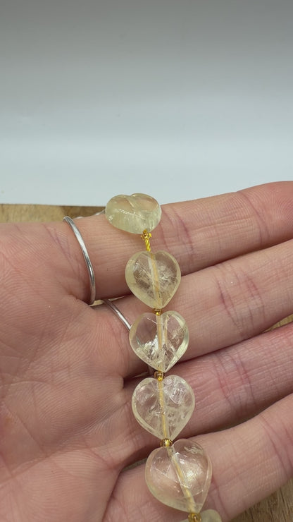 Fil de coeur facetté en pierre naturelle 12 mm (21 pierres disponible)