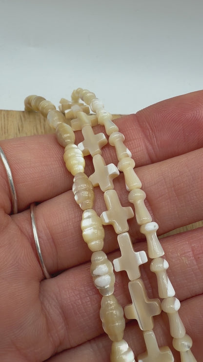 Fil de nacre dorée (3 modèle disponible)