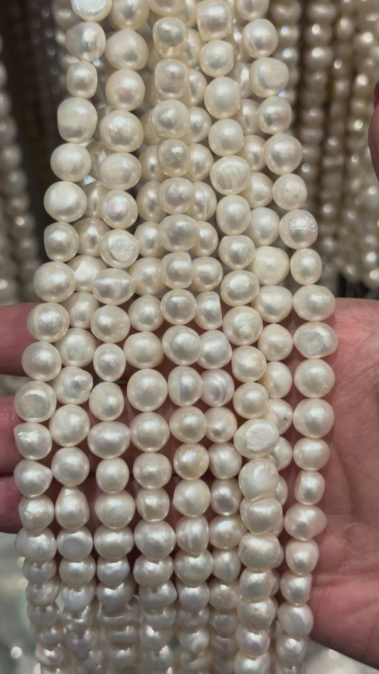 Fil de perle d’eau douce 8-9 mm [76 BIS]
