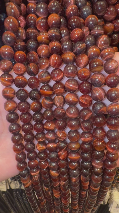 Fil de perle Oeil de taureau AA+