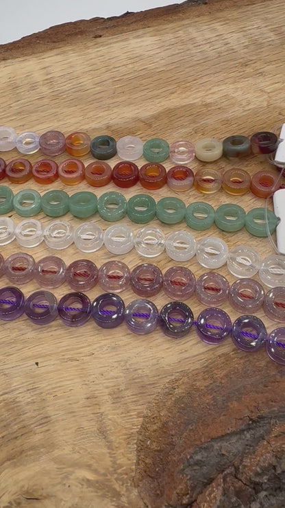 Fil de donut plat référence 40 — 10 mm (6 pierres disponible)