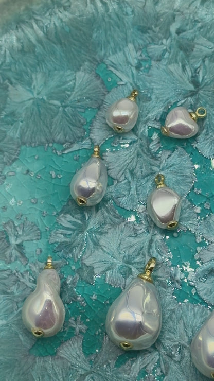 5 Gold-Plated Stainless Steel Charms/Pendants (6 models available)