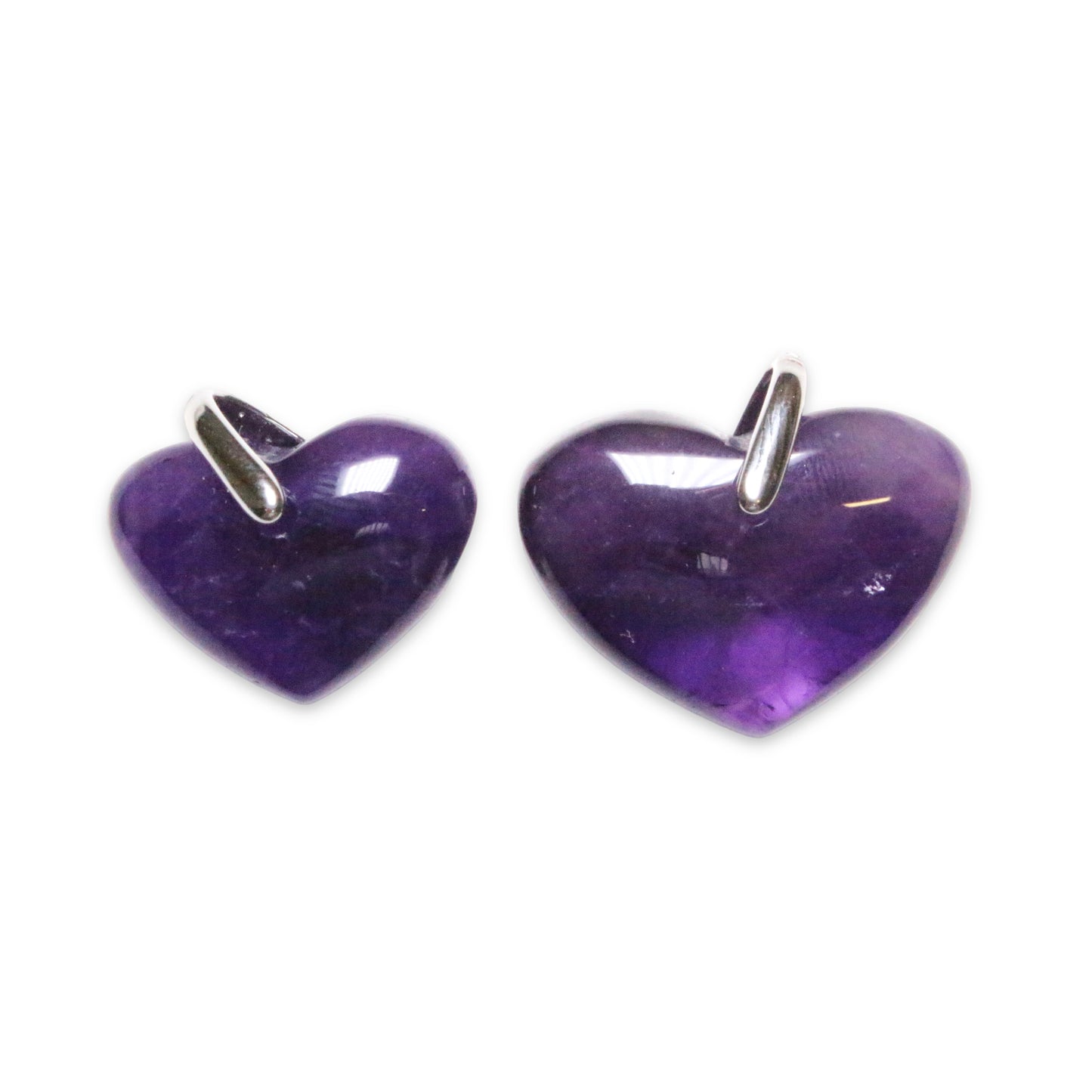 Amethyst Coeur pendant