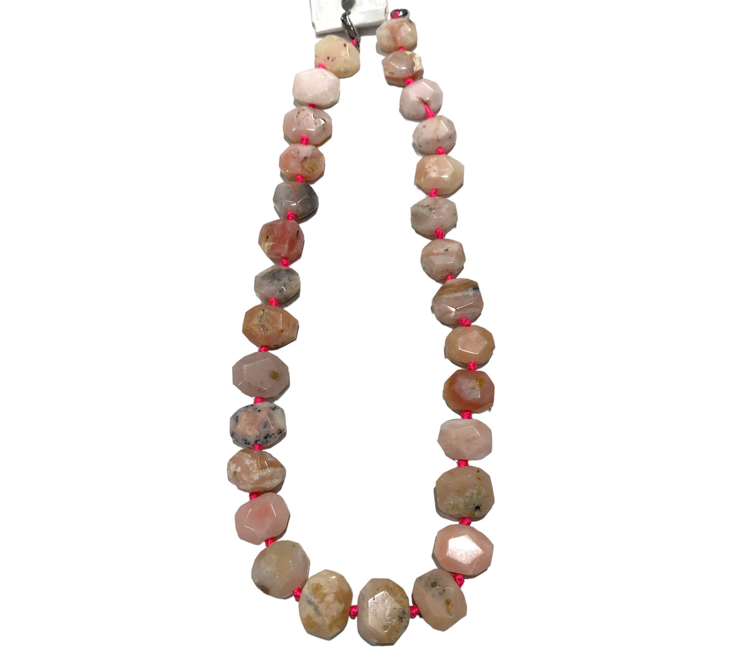 Collier Opale rose des Andes