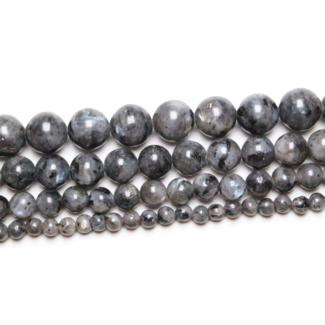 Larvikite pearl thread