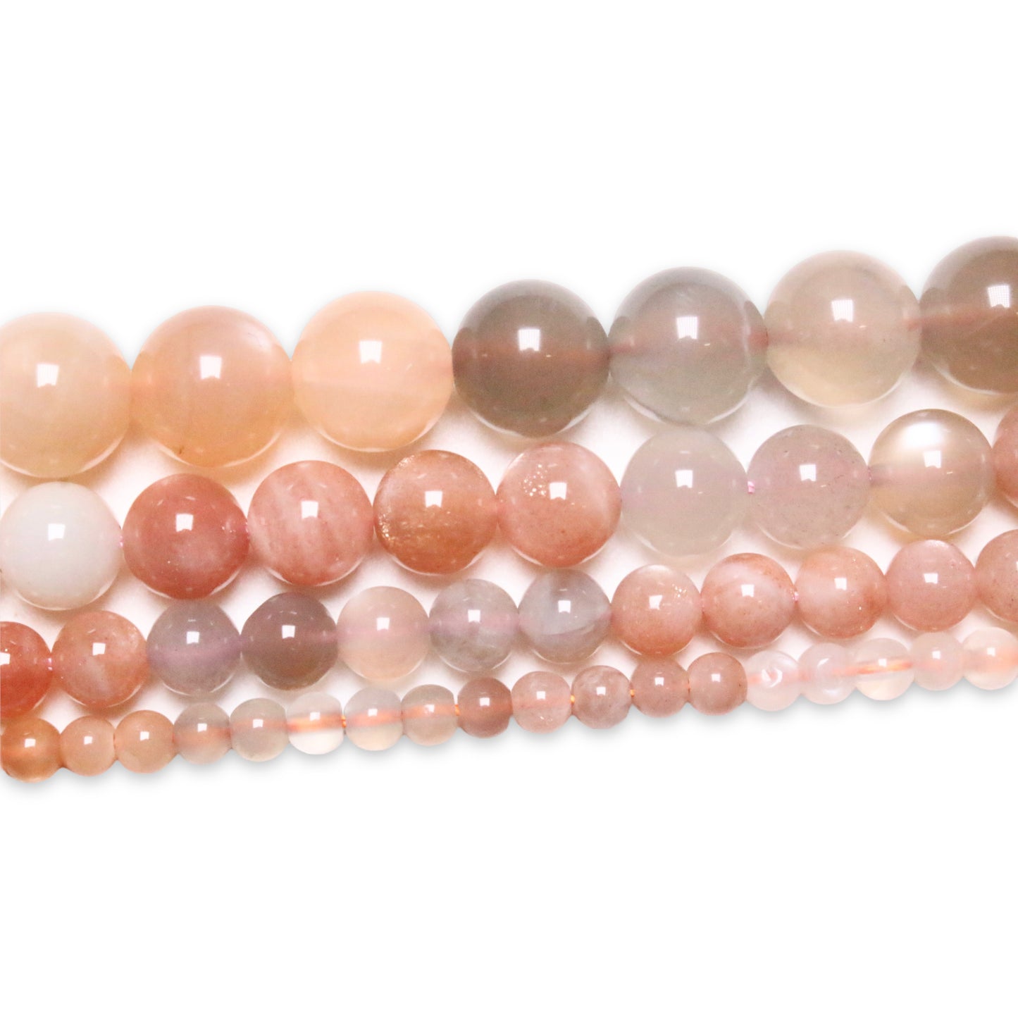 Multicolored moon moon pearl wire