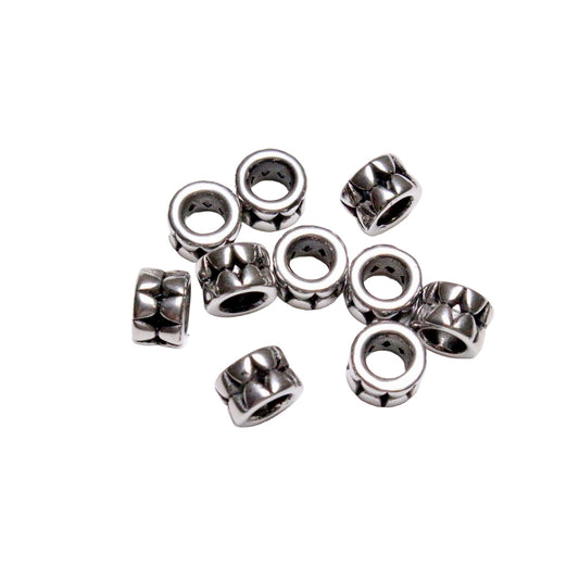 10 Stainless steel separator charm