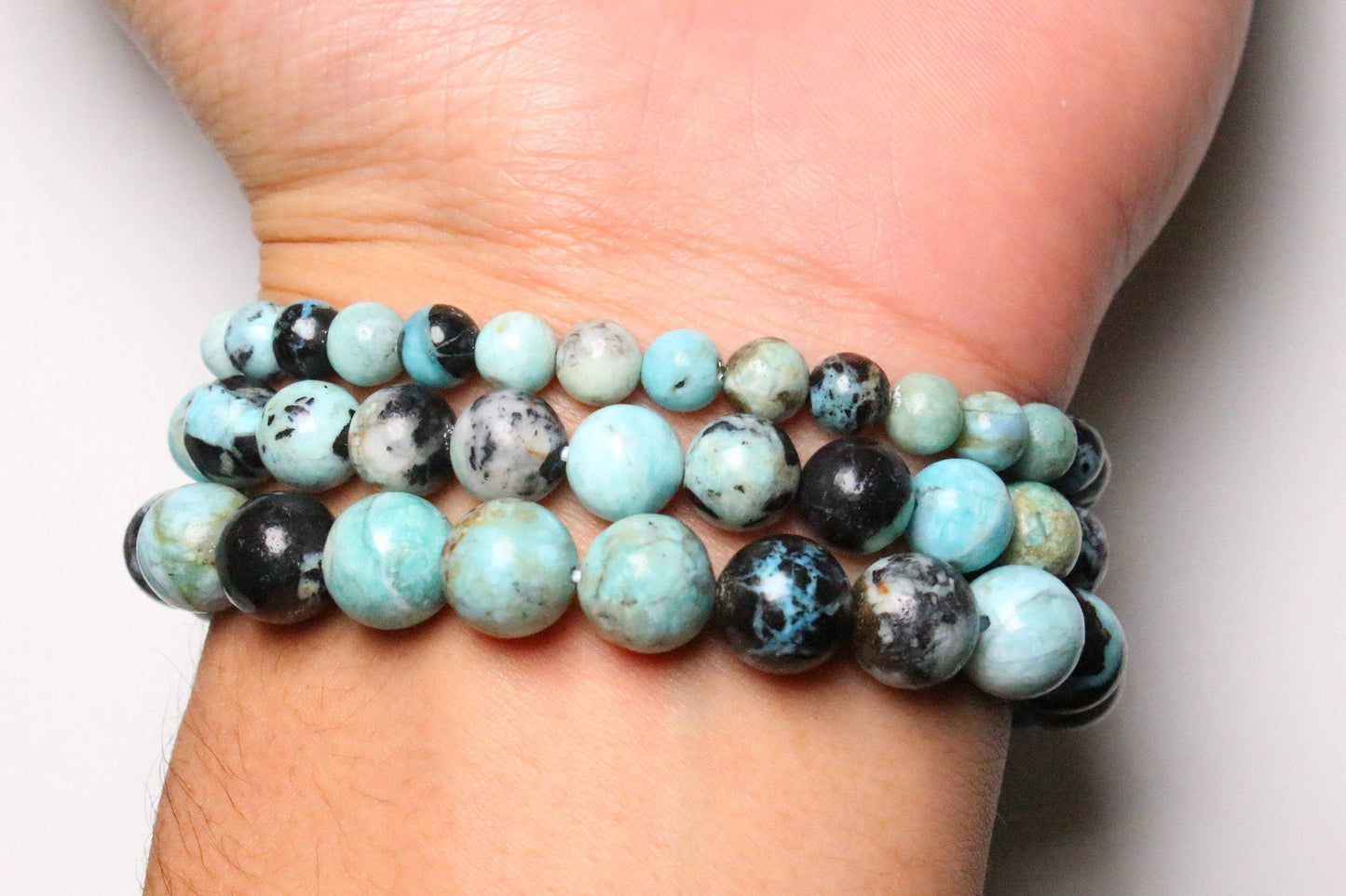 Blue opal bracelet