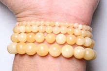 Load image into Gallery viewer, Yellow calcite bracelet

