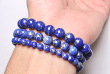Load image into Gallery viewer, Lapis Lazuli Bracelet not tinted
