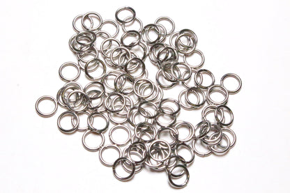 100 5 mm stainless steel junction rings