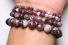 Load image into Gallery viewer, Rose tourmaline bracelet
