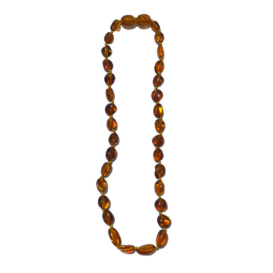 Amber pearl wire 4/6 mm