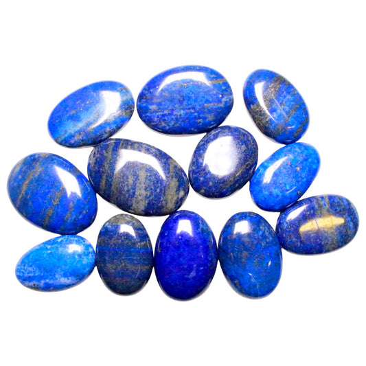 Ovale cabochon in lapis lazuli